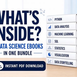 7 Bücher zum Thema Data Science: Python, ML, SQL, Statistik (PDF-Download) Bild 2