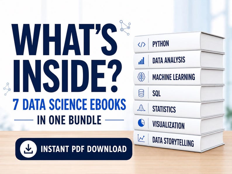 7 Bücher zum Thema Data Science: Python, ML, SQL, Statistik (PDF-Download) Bild 2