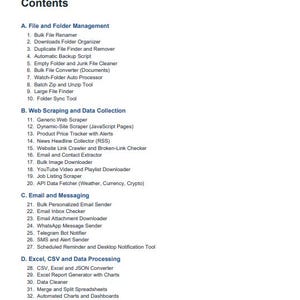 60+ e-bok för automatiseringsskript i Python | Programmeringsguide för Python | Körklara kodprojekt | Nybörjarvänlig digital nedladdning i PDF-format bild 3