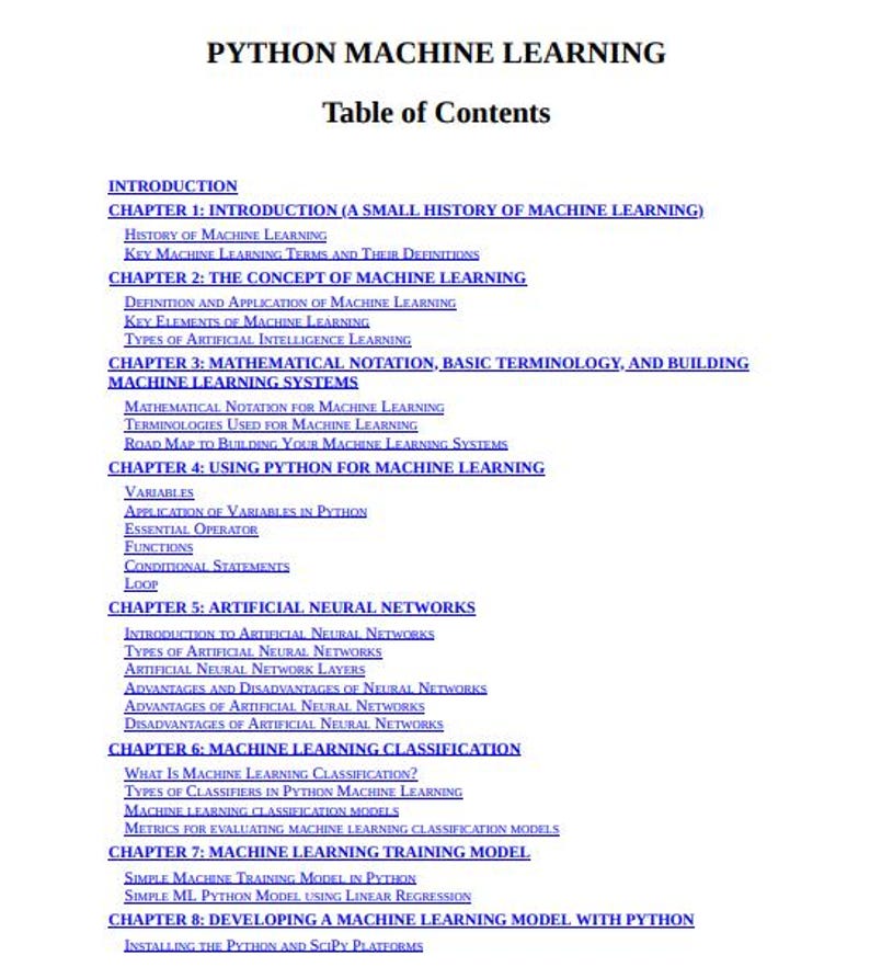Livro de Programação Python em PDF | Aprenda Python para Iniciantes | Guia de Programação para Aprendizado de Máquina, Ciência de Dados, Desenvolvimento Web | Pacote com 6 Livros imagem 4