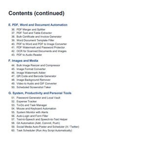 60+ e-bok för automatiseringsskript i Python | Programmeringsguide för Python | Körklara kodprojekt | Nybörjarvänlig digital nedladdning i PDF-format bild 4