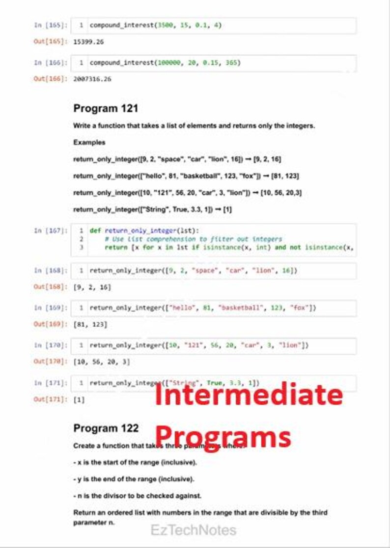 140+ Python Programs: Basic to Advanced Coding Interview Prep (PDF) 画像 3