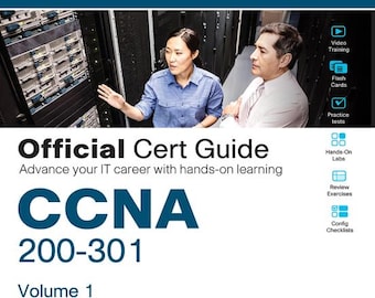 Paquete de guías oficiales de certificación CCNA 200-301 / Volumen 1 y 2 (Descarga en PDF)