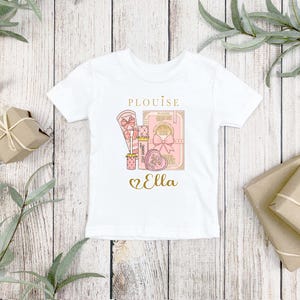 P Louise Personlig Tryckt T-shirt - P Louise Tryckt T-shirt - Barnkläder - Tryckt T-shirt - P Louise Makeup