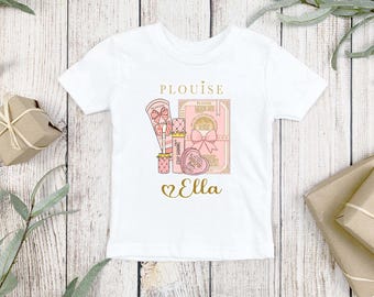 P Louise Personalised Printed T-Shirt - P Louise Printed Tshirt - Kids clothing - Printed T-Shirt - P Louise Makeup