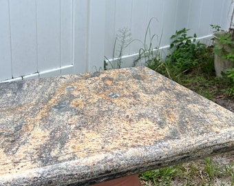 Kitchen island top - Sand Dunes granite