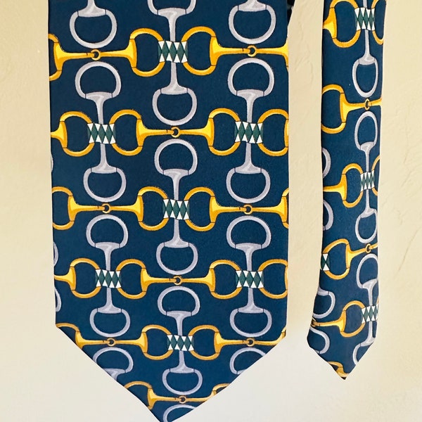 New Old Stock PAOLI GUCCI Italy Designer Silk Necktie
