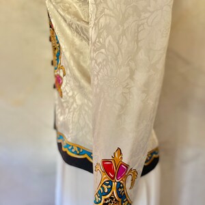Adrienne Papell Ornate Silk Jacket