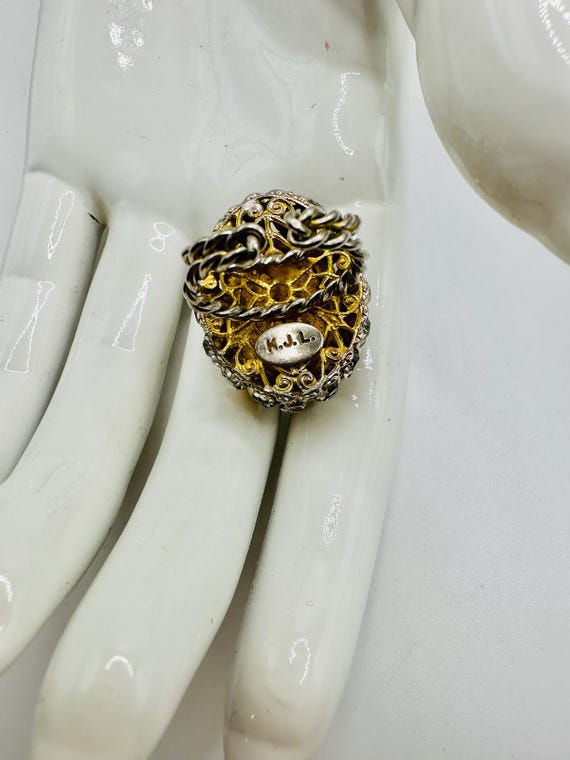 Vintage KJL Kenneth Jay Lane (KJL) 1960s Rhinesto… - image 9