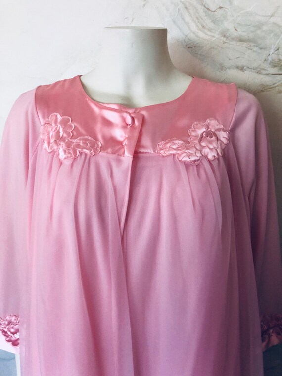 Gorgeous Gossard Artremis Rose Pink Peignoir With