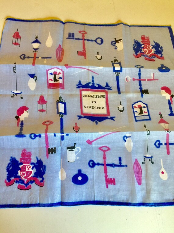 Emily Whaley Cotton Handkerchief or Hanky "William