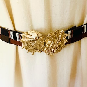 Vintage Gold Seashell Belt - Etsy display picture 2