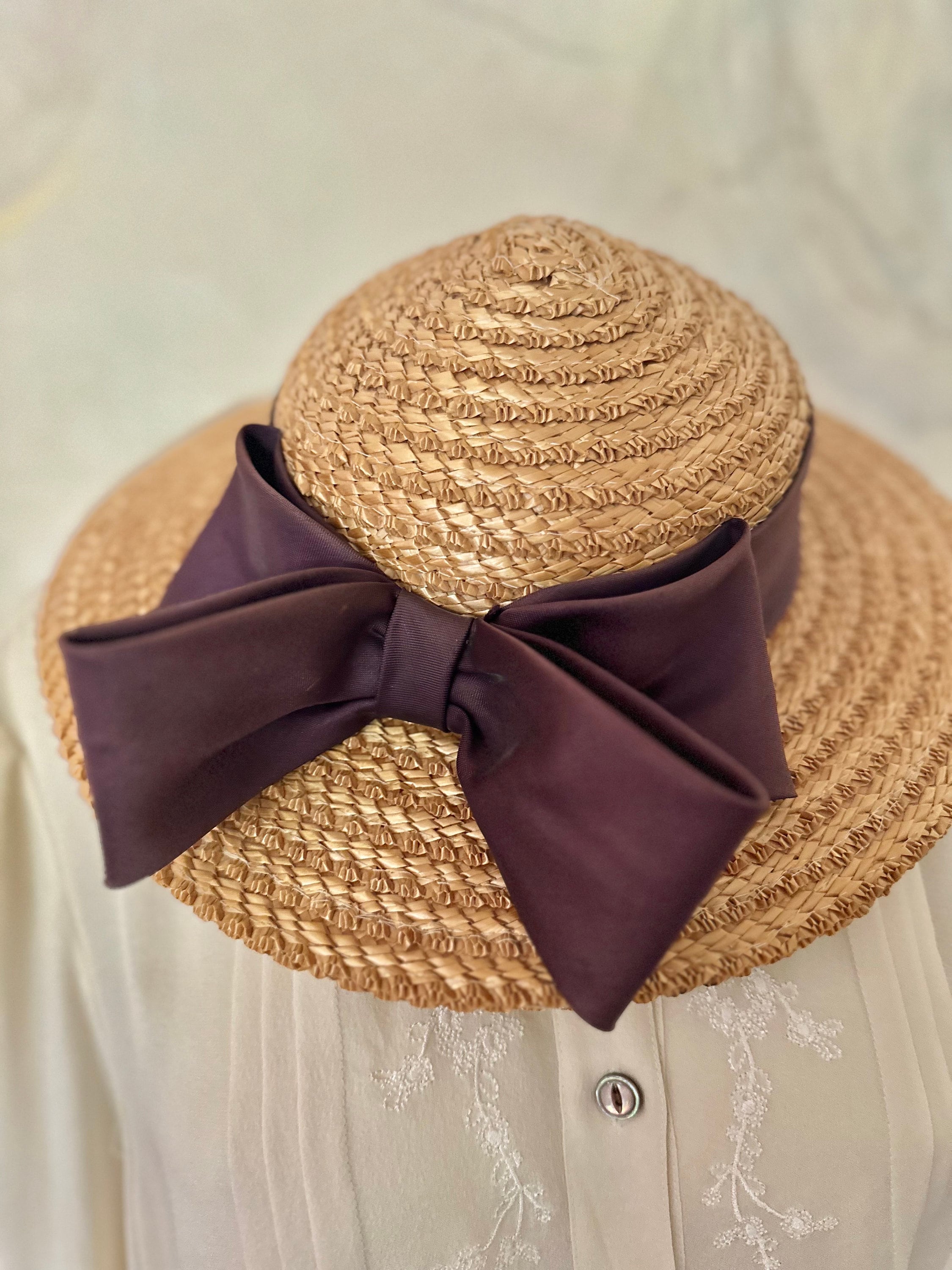 Laura Ashley Straw Hats - Etsy
