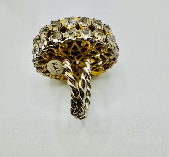 Vintage KJL Kenneth Jay Lane (KJL) 1960s Rhinesto… - image 10