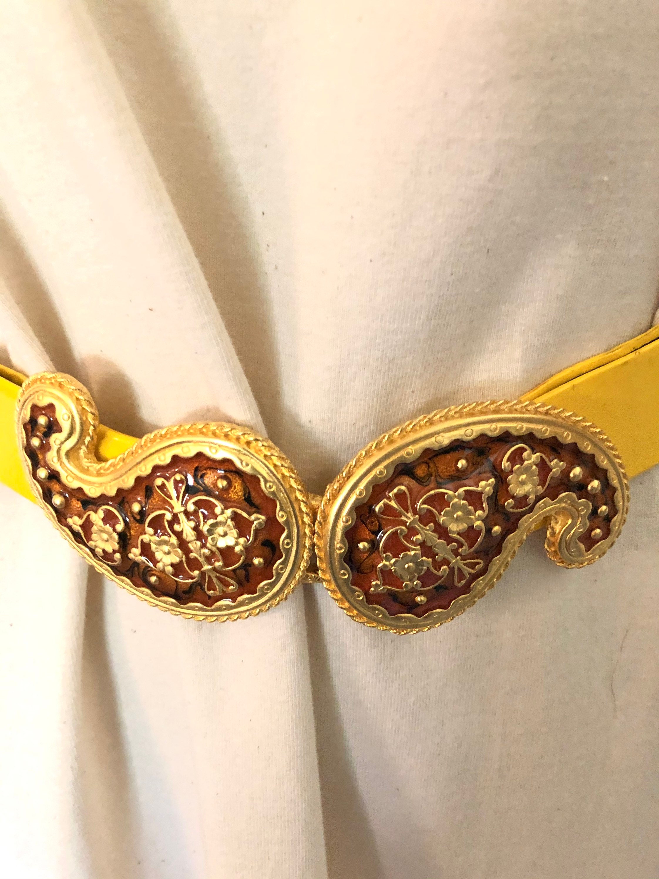 Paquette Buckle Belt - Etsy