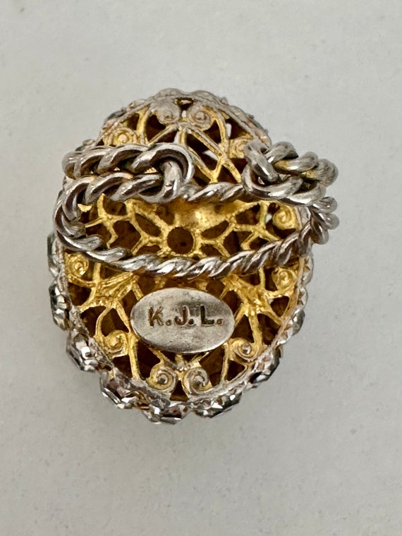 Vintage KJL Kenneth Jay Lane (KJL) 1960s Rhinesto… - image 11