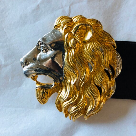 Vintage Harry Rosenfeld Belt Vintage Harry Rosenfeld Caesar Medallion Leather Belt – Recess main image 4