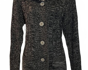 Vintage Effeci Marled Cardigan Bella Swan Core / Twilight, 90s, Cozy Size Med