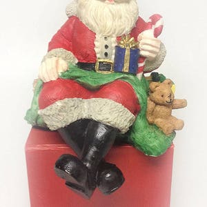 Vintage Santa Stocking Holder