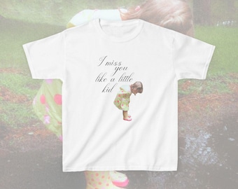 T-shirt Phoebe Bridgers contre le mal des transports Tu me manques comme un petit enfant - T-shirts bébé Années 90 Boygenius