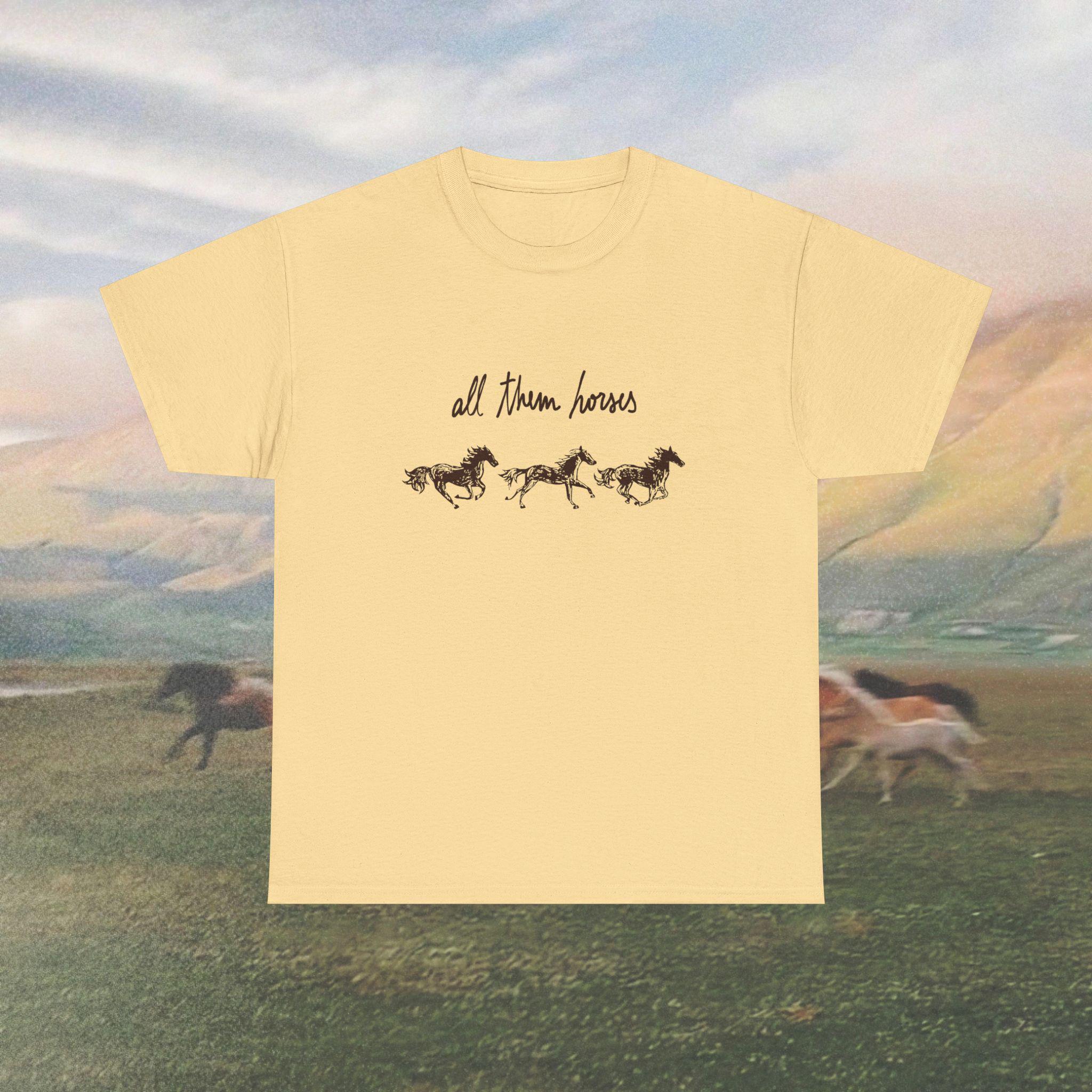 All Them Horses Shirt Noah the Great Divide Merch Kahan Shirt for
