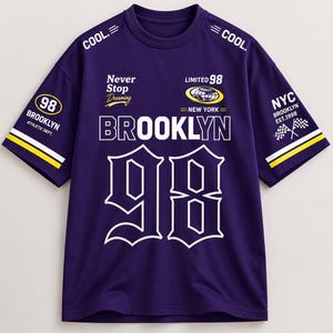 Men’s Breathable Lightweight Graphic T-Shirt Casual Sporty Digital Print Summer Streetwear Tee
