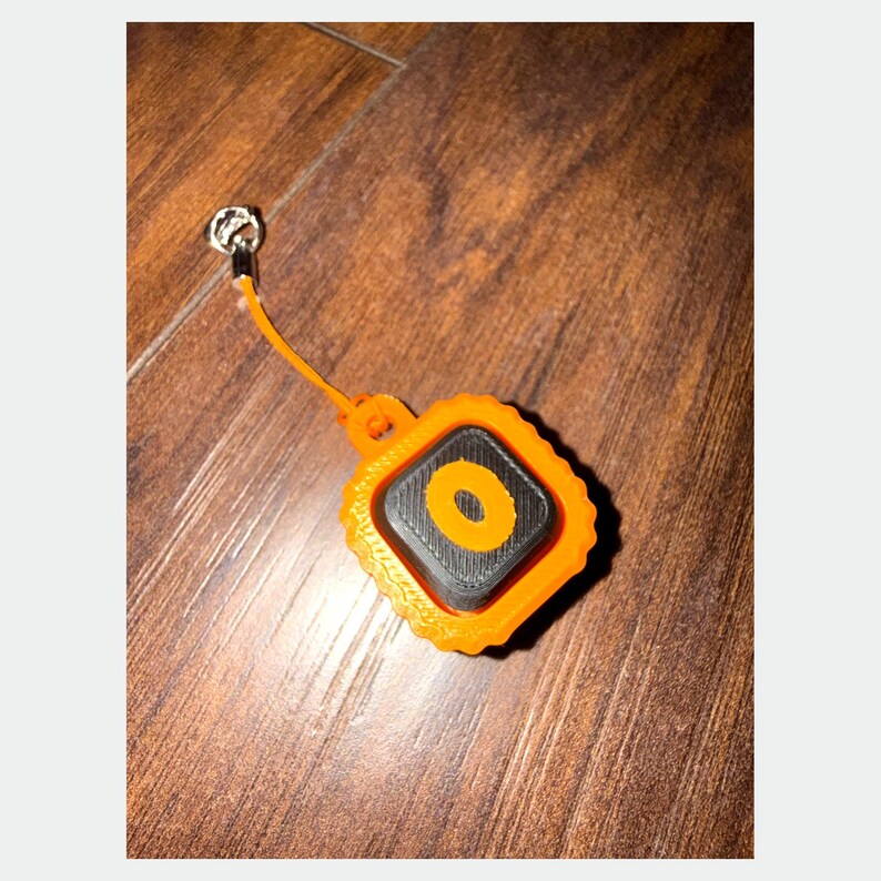 Halloween Fidget Clicker Charm, 3D Printed Clicker Keychain, Ghost Pumpkin Skull Bat Cat Coffin, Build Your Own Strip, Limited Batch image 4