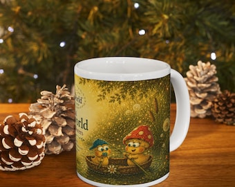 Wumpelworld magical forest world for little explorers Mug | ceramic coffee cup