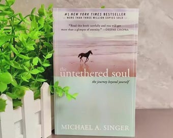 The Untethered Soul by Michael A. Singer English Paperback Spiritual Self Help & Mindfulness Book