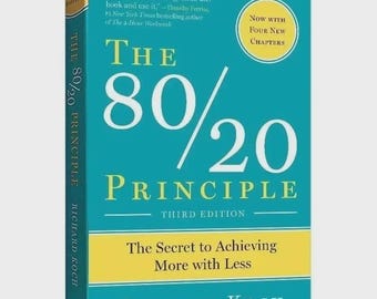 The 80/20 Principle by Richard Koch English Paperback Productivity Business & Self Improvement Book
