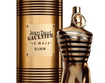 Jean Paul Gaultier Le Male Elixir Amber Vanilla Cologne for Men