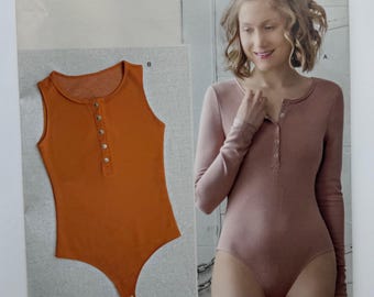 Patrón de costura Simplicity D0750 / S8435: Body (Tallas XS-XL)
