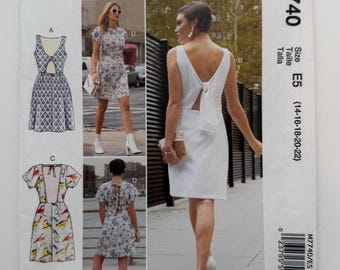 McCall's M7740 Talla 14-22 FF