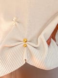 Gold Pearl Styling Pins Set of 6 | Elegant Brooch Scarf & Blouse Fasteners