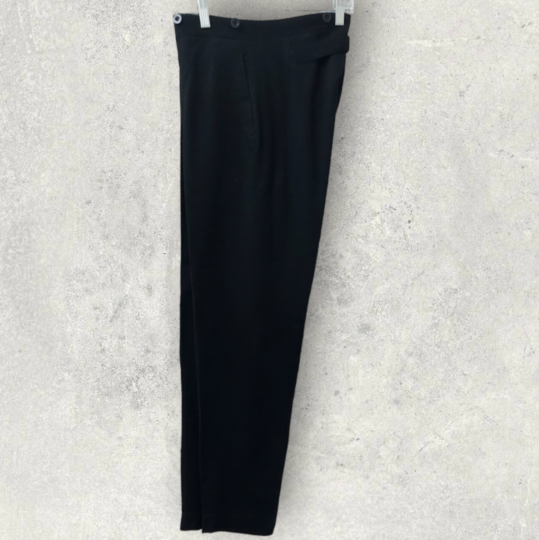 Vintage Black Trousers - W28 L31 main image 0
