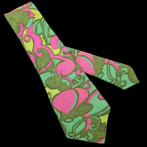 1960&#39;s Psychedelic Necktie Mod