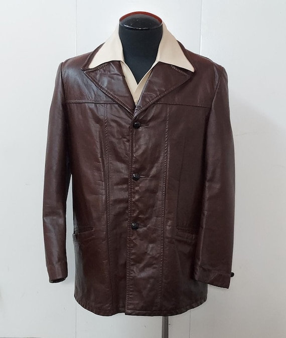 cooper brown leather jacket - Gem