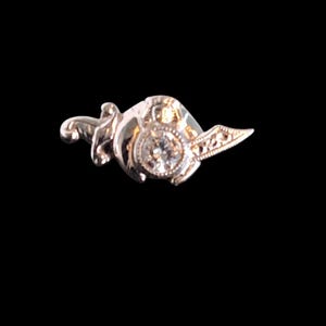 Vintage 14K Shriners Pin z lat 20. i 30. XX wieku z diamentem odznaka bractwa masońskiego