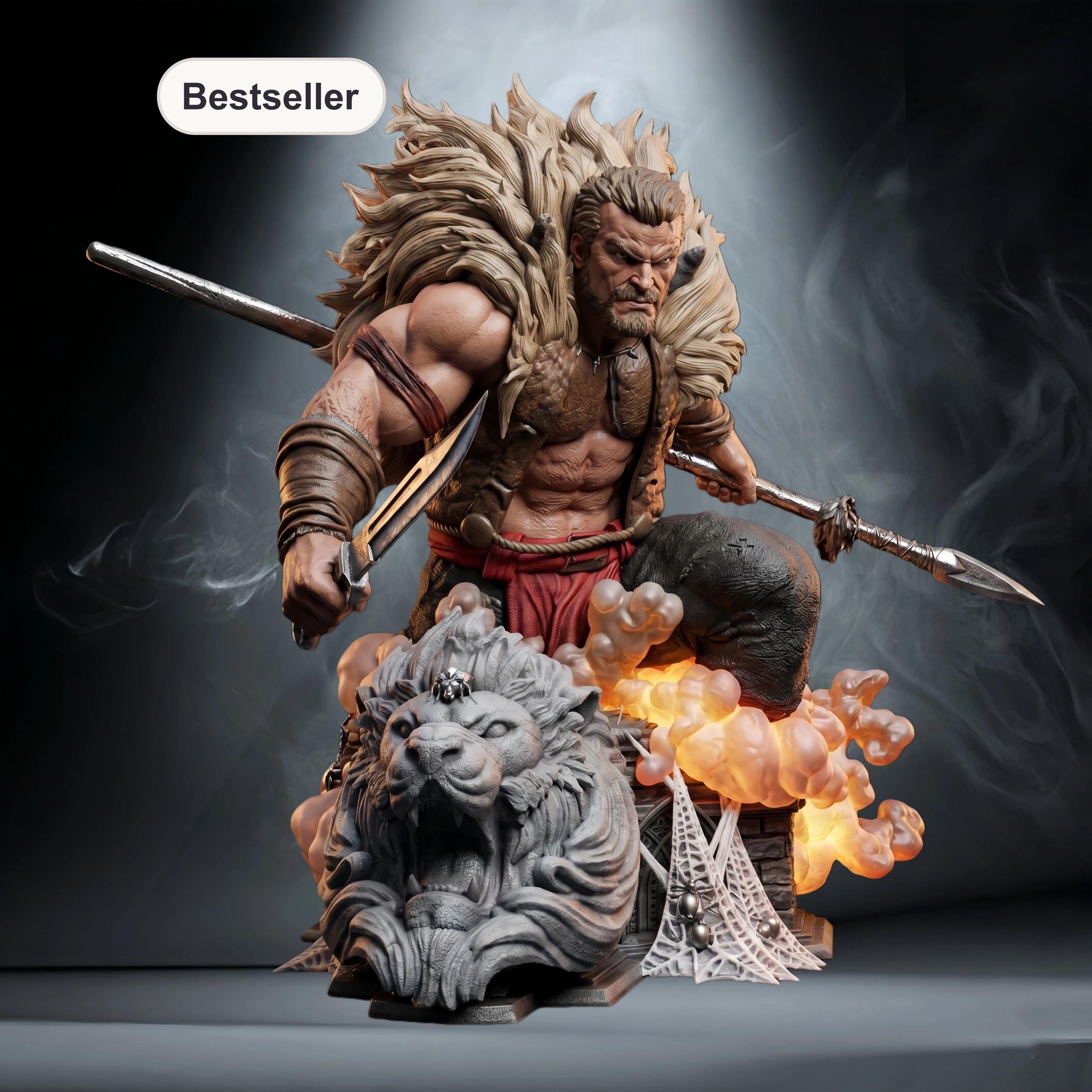 Kraven the hunter figure - Etsy 日本