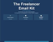 Freelancer Email Templates | Photographers, Social Media Managers (90 Emails)