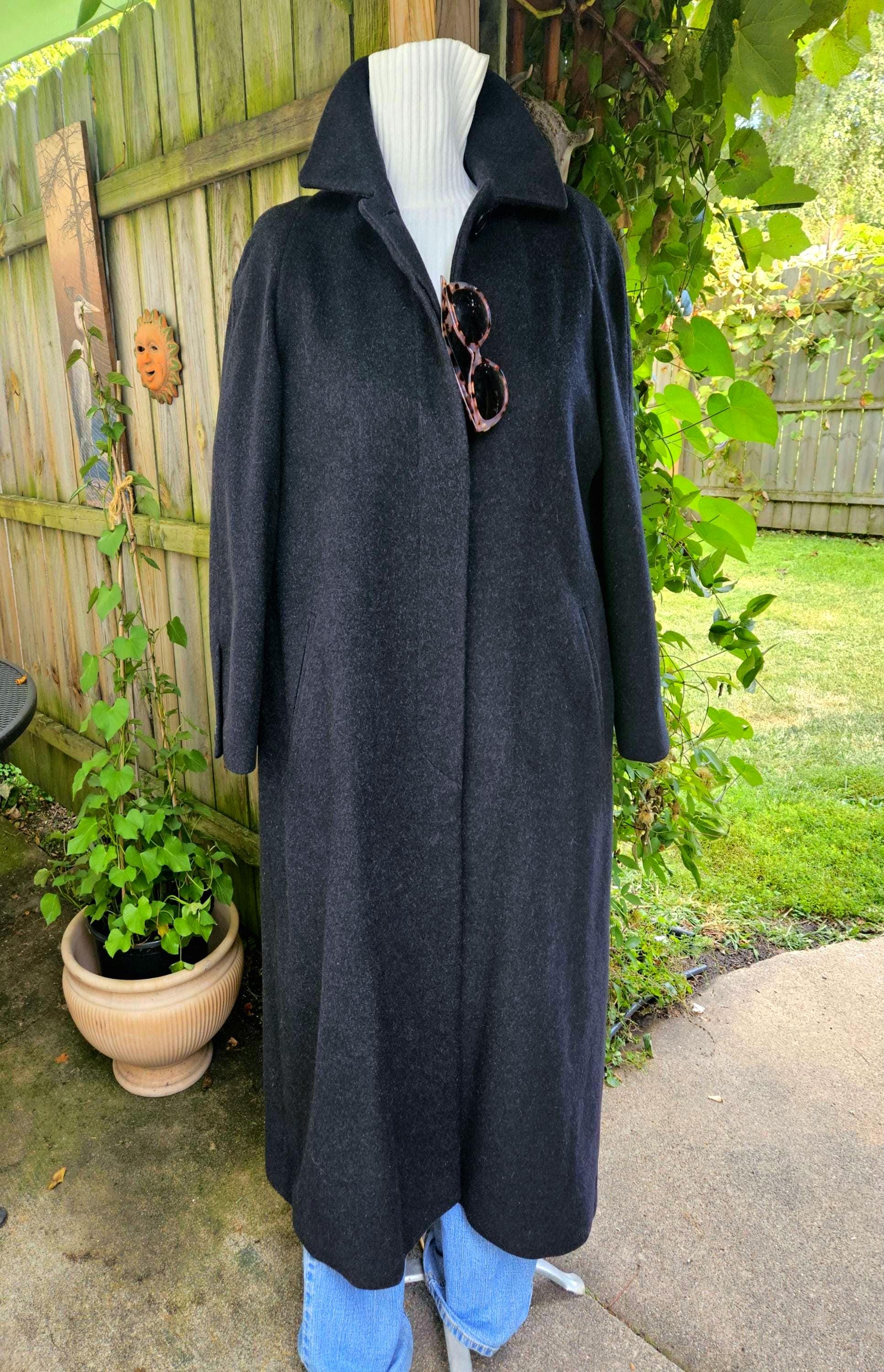 90s Wool Coat - Etsy