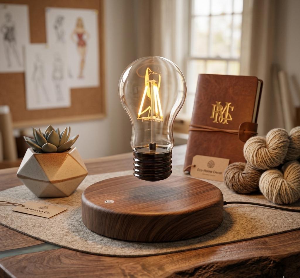 Levitating lamp - Etsy 日本