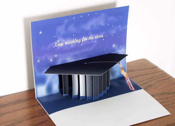 Image 9 for Graduation Pop Up Card Template