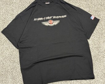 VTG Harley-Davidson 100th Anniversary T-Shirt Mens XL Black 2003 Willie G Biker