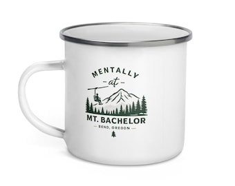 Mentally at Mt. Bachelor Coffee Mug
