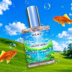 Perfume Frutiger Aero / Fragancia de manzana verde, bergamota y pomelo / Aroma fresco, afrutado y acuático de larga duración / Frutiger Aero / 30 ml imagen 1