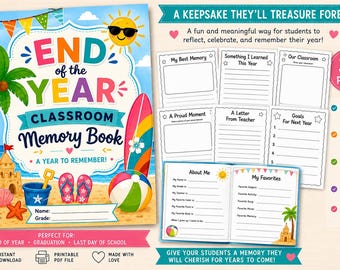 Year End Memory Book