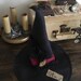 Black Witch Hat Table Top Decor/ Halloween Decor/ Halloween - Etsy
