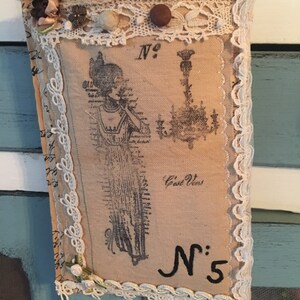 Rustic hanging mail basket/rustic decor/herb basket