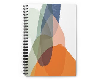 Risograph Dog Ear Notebook, Indie Grainy Print Aesthetic, Journal for the Creative Pet Lover
